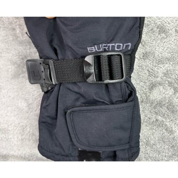 Burton Snowboard Woman's Mittens XL RN# 87380 Waterproof Insulated Side Zipper - Picture 8 of 9